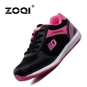 ZOQI Women's Fashion Air Cushion Running Shoes Mesh Casual Shoes Comfortable Travel Shoes(Black) - intl  