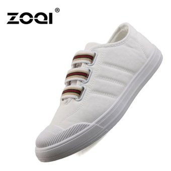 ZOQI Younger Canvas Shoes Students Casual Shoes(White) - intl  