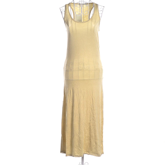 ZUNCLE Modal Vest Harness Dress(Tan) - intl  