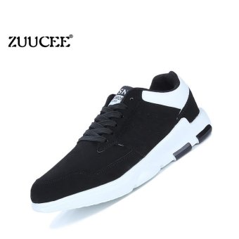 ZUUCEE Men's casual shoes Korean version of the trend of running men's shoes students tide shoes (white) - intl  