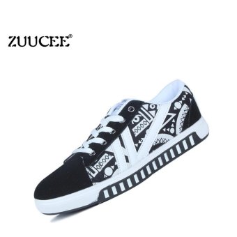 ZUUCEE Men's shoes tide shoes sports shoes black green casual shoes shoes running wild men's shoes (white) - intl  