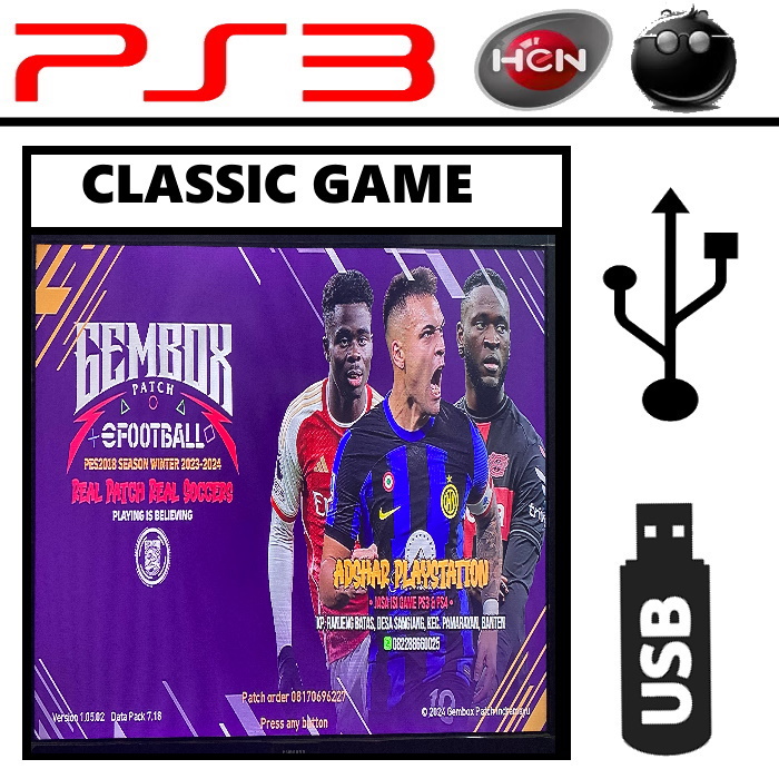 Jual TERBARU VIA LINK PES GEMBOX PATCH 2024 UPDATE WINTER Descubra