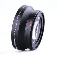 72mm 0.43X Wide Angle Lens With Macro For Nikon (Black) (Intl)