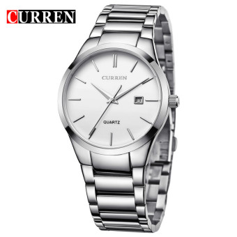 [100% Genuine]CURREN 8106 Luxury Brand Analog sports Wristwatch Display Date Men's Quartz Watch Business Watch Men Watch  