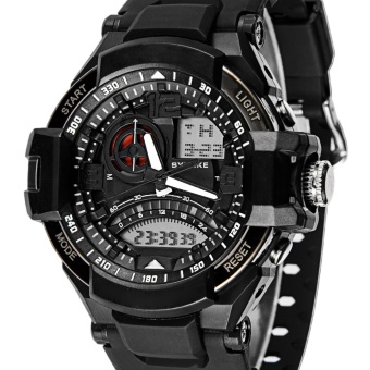 2017 SYNOKE PU Wristband Watch Sports Watch 67876 - intl  