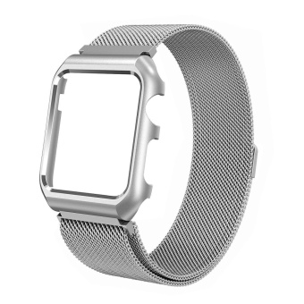 38MM Milanese Loop Stainless Steel Replacement For iWatch Band with Magnetic Closure Clasp for Apple Watch - intl  