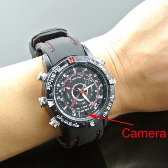 8GB Waterproof HD Wrist DV Watch SPY Camera Digital Video 1280*960 DVR Camcorder (Color: Black) - intl  