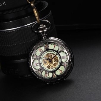 aiweiyi The new automatic mechanical watch classic retro pocket watch trade - intl  