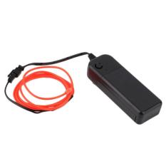 Mobil Source Allwin 1 m warna warni fleksibel EL tabung kawat tali lampu .