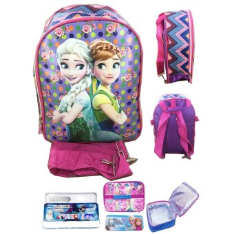 bgc frozen fever elsa purple timbul tas ransel bgc frozen fever elsa purple timbul tas ransel
