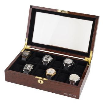 BillStone Heritage Watch Box - 12 Watches - Watch Box / Kotak Jam  