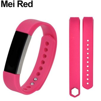 BODHI Sport Silicone Wristband Replacement for Fitbit Alta S (Mei Red) - intl  