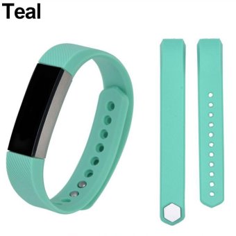 BODHI Sport Silicone Wristband Replacement for Fitbit Alta S (Teal) - intl  