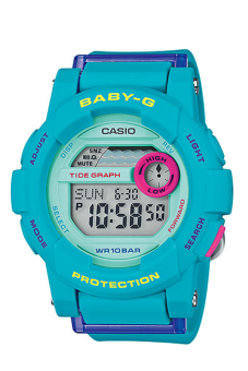 Casio Baby-G Women's Blue Resin Strap Watch BGD-180FB-2  