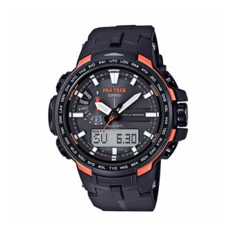 Casio Pro-Trek PRW-6100Y-1 Solar powered Watch Black - intl  