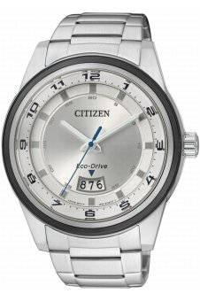 Citizen Eco-Drive Analog White Dial Men's Watch - AW1274-63A  