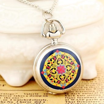 cusepra Pocket Watch Women Necklace Small Steampunk Quartz For Ladies Girls Wholesale Dropship - intl  