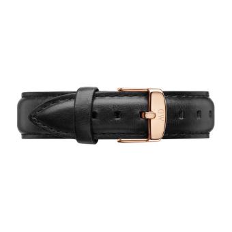 Daniel Wellington Clasy Sheffield Leather Strap, Rose Gold - 17mm for 34mm (1051DW)  
