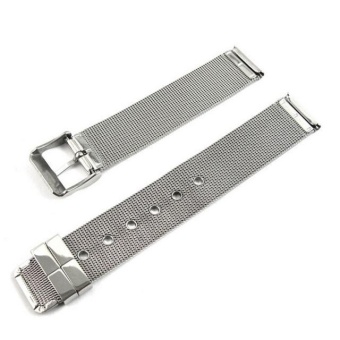 Fashion Milanese Bracelets Stainless Steel 24mm Wrist Watch Band Strap - intl  