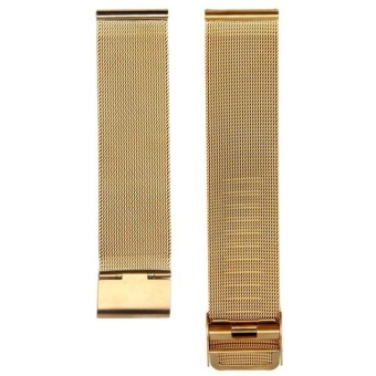 Fashion Milanese Stainless Steel 20mm Wrist Watch Band Strap GD - intl  