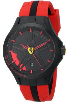 Ferrari - Jam Tangan Pria - Merah - Rubber - 0830159  