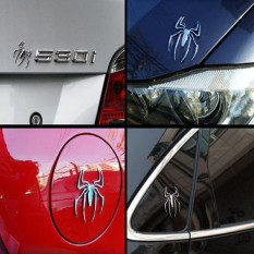 Five Star Store 3D Spider Sticker Badge Emblem Decal Motorcycle Car Truck Landmarks Metal Mark - Intl