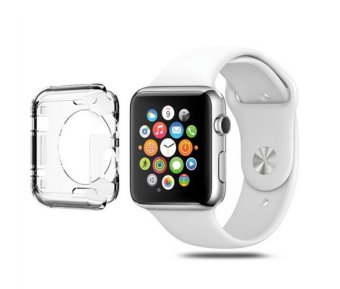 For Apple Smart Watch 42MM Soft Clear Case Cover  