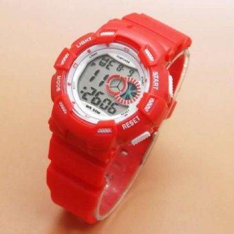 Fortuner - FR1326 NY01- Jam Tangan Wanita - Karet - ( Merah )  