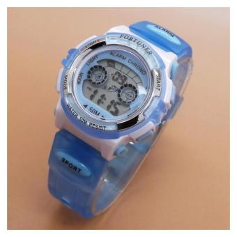 Fortuner - FRJ310NY15 - Jam Tangan Anak Wanita - Karet - ( Tosca )  