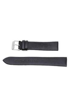 Generic Womens Mens Wristwatch Watch Band Strap Buckle Leather Black 20mm  