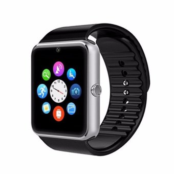Great Smartwatch GT08 Smart Watch GT 08 Bluetooth with SIM Card and Micro SD slot for Android Smartphone - Silver  