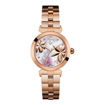 Guess Collection - Jam Tangan Wanita - Rosegold-Putih - Stainless Steel - Y22003L3  