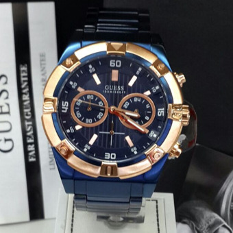 Guess Premium - Jam Tangan Wanita - Stainless Steel - Guess W0377G4