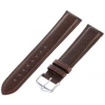 Hirsch 010090-15-20W 20 -mm Genuine Textured Leather "No Allergy" Lining Watch Strap - intl  
