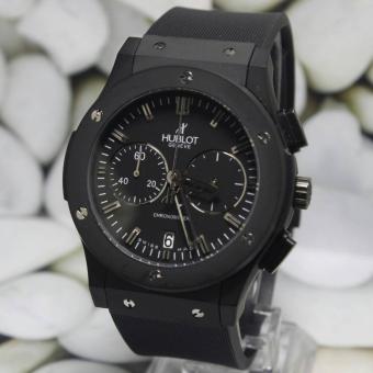 Hublot - HB 0911 - Jam tangan Pria - Chrono Akitf - Rubber Leather strap  