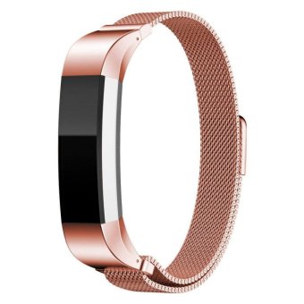 huohu KOBWA Luxurious Smart Fitness Tracker Strap for Fitbit Alta Perfect Milanese Loop Mesh Strap Comfortable Fashion Watch Decorative Wrist Band - intl  
