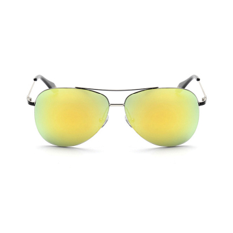 Women's Eyewear Sunglasses Women Aviator Sun Glasses Yellow Color Brand Design