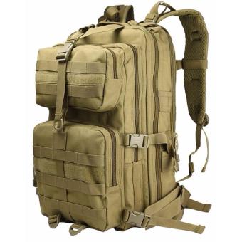 Tas Ransel Tentara Army Travel Hiking Bag 24L Multifungsi [hitam]