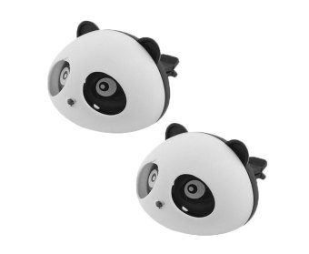 Leegoal Panda Mini Mobil Freshener Aroma Wangi Parfum Ventilasi Udara Untuk Mobil Kontrol Otomatis Rasa Penyebar