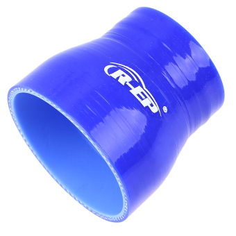 POSSBAY Universal 57-76mm Car Silicone Hose Reducer Coupler Blue Adjustable Silicone Straight Hose Pipe Turbo Intake - intl