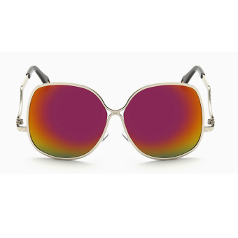 Women's Eyewear Sunglasses Women Polarized Square Sun Glasses Orange Color Brand Design (Intl)