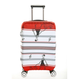 FLORA Stretchable Elasticy 18-20 inch Waterproof Travel Luggage Suitcase Protective Cover- note
