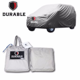 VW SCIROCCO \"DURABLE PREMIUM\" WP CAR BODY COVER / TUTUP MOBIL / SELIMUT MOBIL GREY