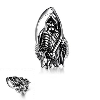 R065-8 Stylish wholesale various styles 316L stainless steel punk ring - intl