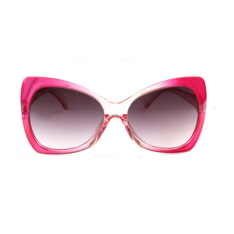 Sunglasses Women Butterfly Sun Glasses Rose Color Brand Design