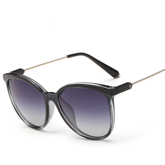 Women's Eyewear Sunglasses Women Polarized Sun Glasses Black Color Brand Design (Intl)