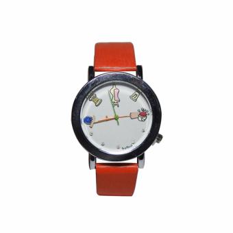 Generic - jam tangan fashion wanita - FIN 06 - Red