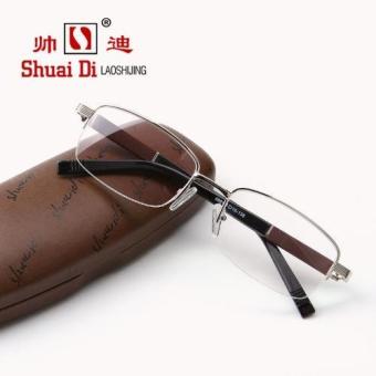 The Handsome Men's Anti Fatigue Glasses Brand High-end Face Male High-definition Resin Fashion Presbyopic +3.00