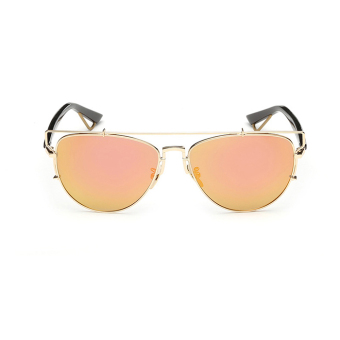Women's Eyewear Sunglasses Women Polarized Cat Eye Sun Glasses Orange Color Brand Design - Intl