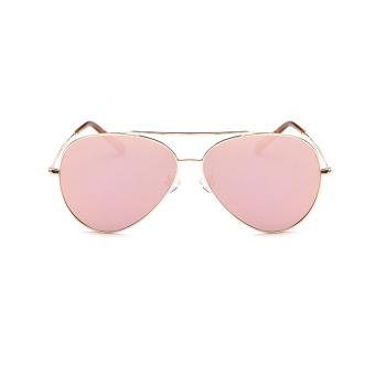 Sunglasses Polarized Men Mirror Shield Sun Glasses Pink Color Brand Design